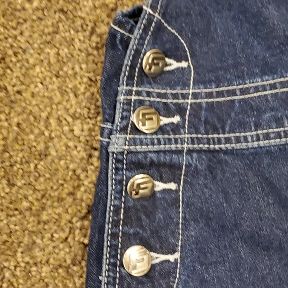 FUBU Denim Overalls - Picture 3 of 16